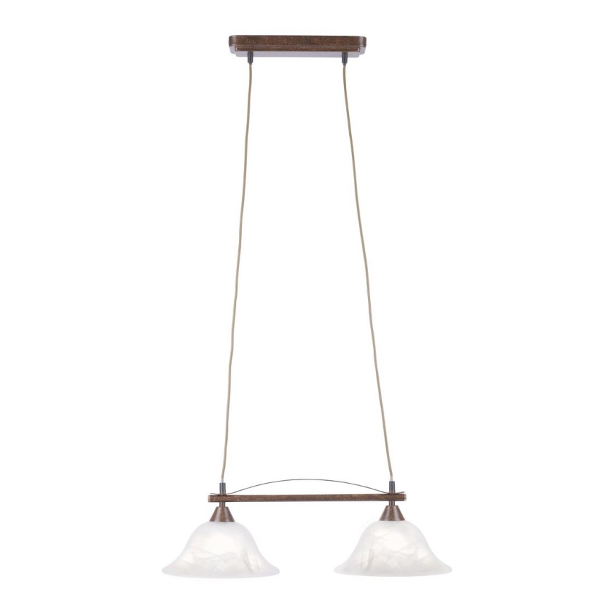 Paul Neuhaus 15242-48 - Csillár zsinóron NELLY 2xE14/40W/230V