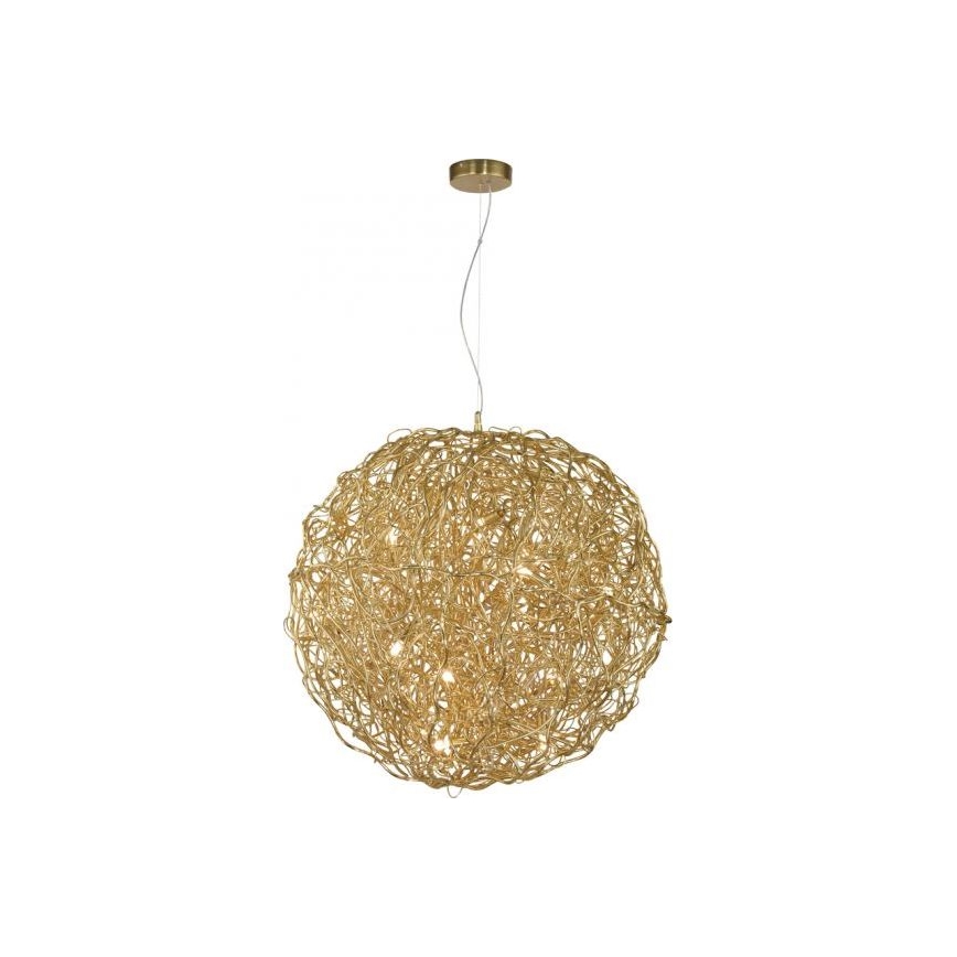 Paul Neuhaus 2019-12 - SAREA kábeles csillár 15xG9/40W/230V arany