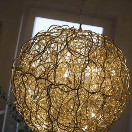 Paul Neuhaus 2019-12 - SAREA kábeles csillár 15xG9/40W/230V arany