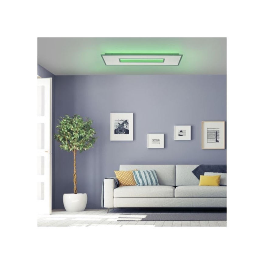 Paul Neuhaus 2474-18 - LED Dimmelhető csillár zsinóron ROMAN LED/40W/230V fekete