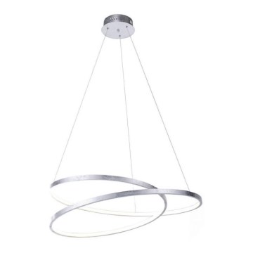 Paul Neuhaus 2474-21 - LED Dimmelhető csillár zsinóron ROMAN LED/40W/230V fényezett króm