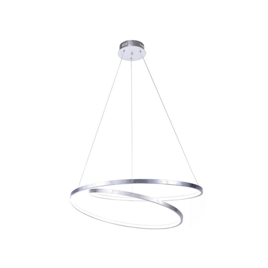 Paul Neuhaus 2474-21 - LED Dimmelhető csillár zsinóron ROMAN LED/40W/230V fényezett króm