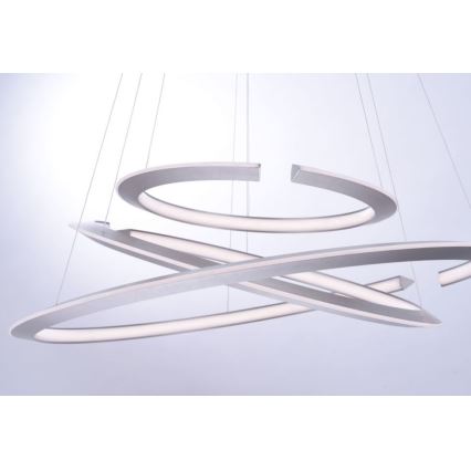 Paul Neuhaus 2493-55 - LED dimmelhető függeszték kábelre ALESSA 3xLED/38W/230V + távirányító