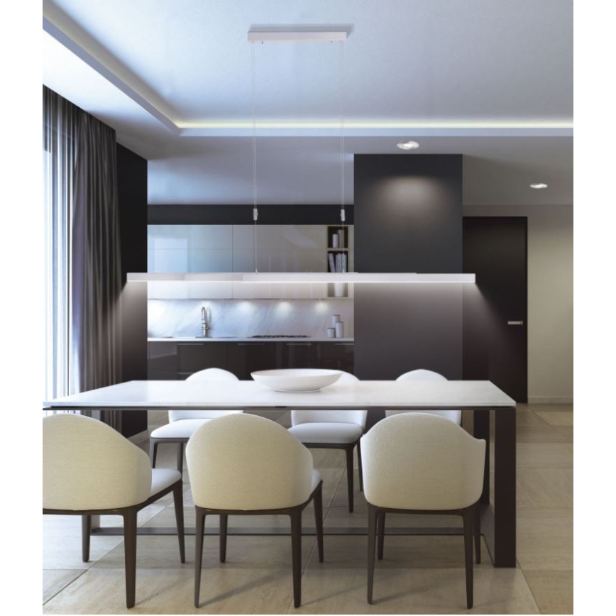 Paul Neuhaus 2568-95 - LED Dimmelhető csillár zsinóron ADRIANA LED/14W/230V 2700-5000K matt króm