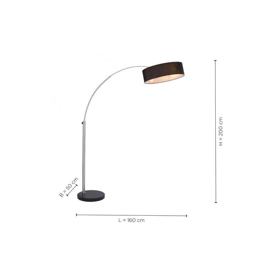 Paul Neuhaus 307-55 - Állólámpa PETRO 3xE27/60W/230V