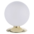 Paul Neuhaus 4013-60 - LED Dimmelhető asztali lámpa BUBBA 1xG9/3W/230V arany