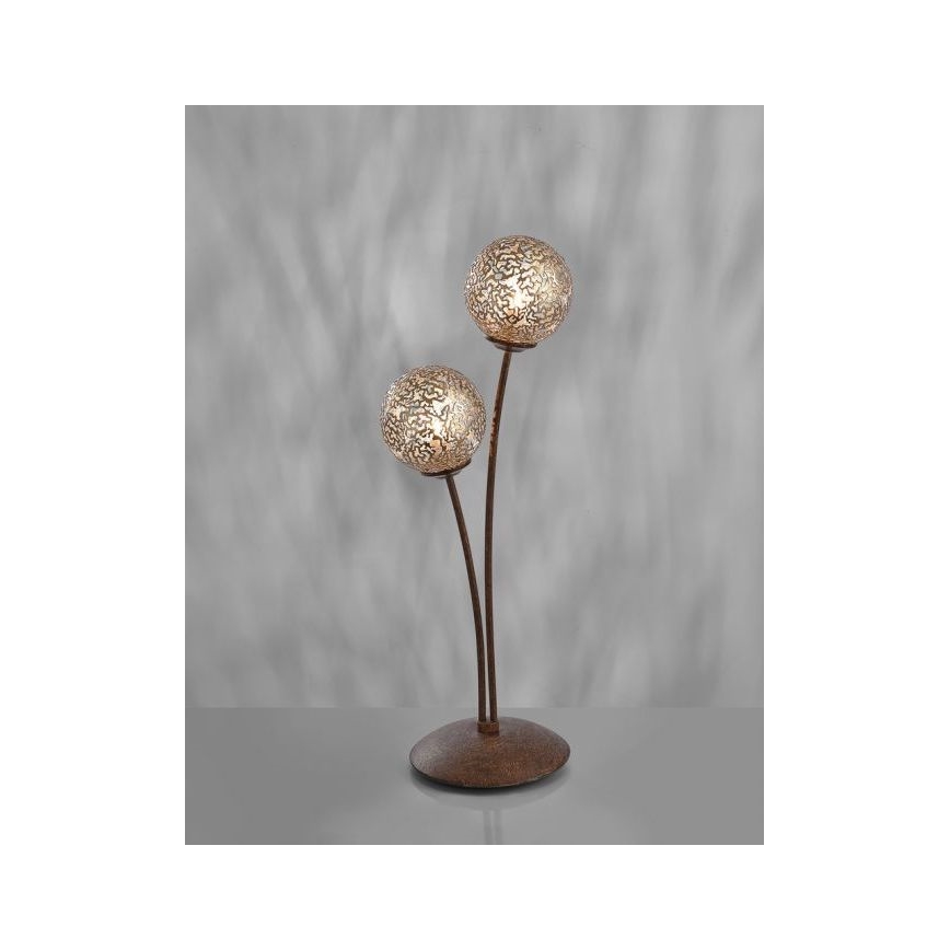 Paul Neuhaus 4032-48 - Asztali lámpa GRETA 2xG9/40W/230V