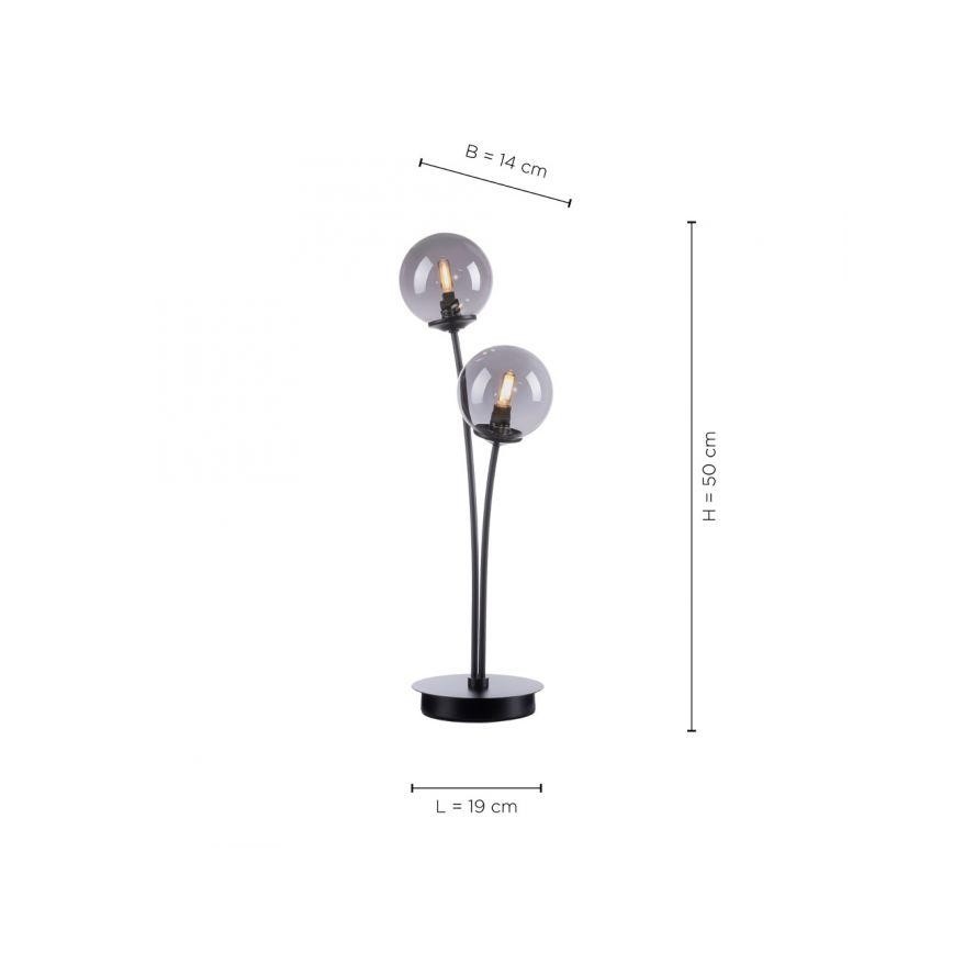 Paul Neuhaus 4040-18 - LED Asztali lámpa WIDOW 2xG9/3W/230V