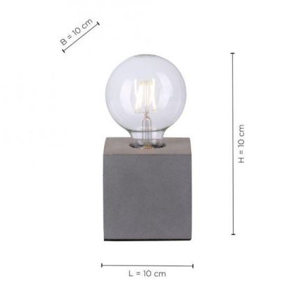 Paul Neuhaus 4069-22 - Asztali lámpa ETON 1xE27/40W/230V