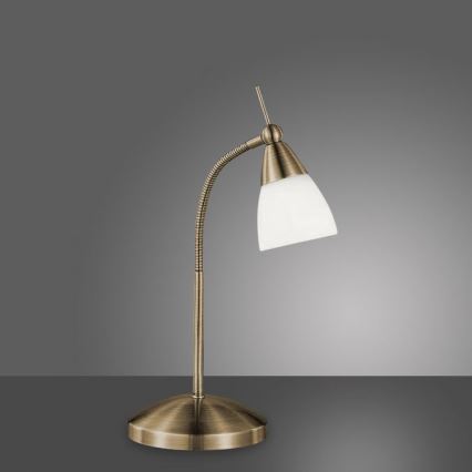 Paul Neuhaus 4430-11 - Dimmelhető érintős asztali lámpa PINO 1xG9/28W/230V réz