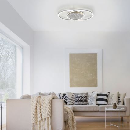 Paul Neuhaus 6025-55 - LED dimmelhető mennyezeti lámpa YUKI LED/48W/230V + távirányító