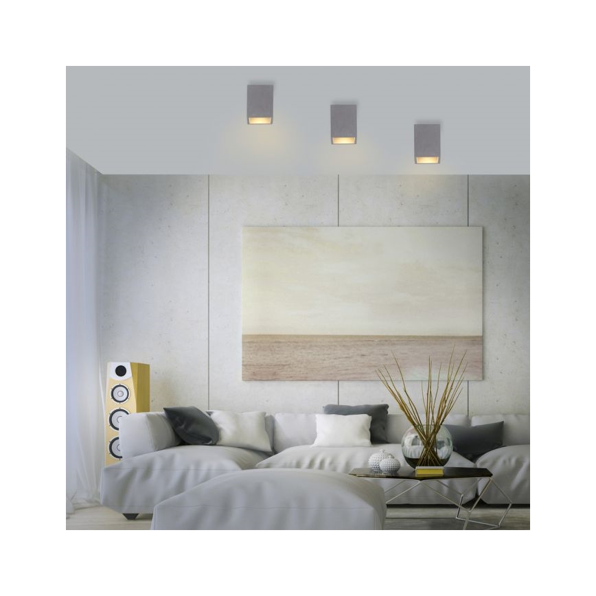 Paul Neuhaus 6161-22 - Spotlámpa ETON 1xGU10/10W/230V beton