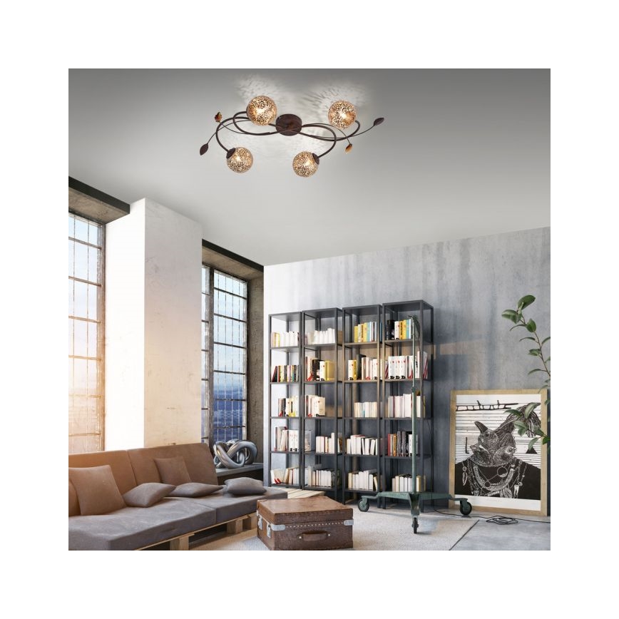 Paul Neuhaus 6395-48 - Csillár GRETA 4xG9/40W/230V