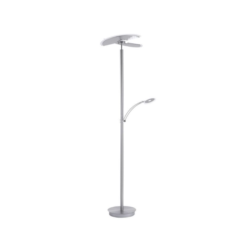 Paul Neuhaus 673-55 - LED Dimmelhető állólámpa ARTUR 2xLED/21W/230V+1xLED/6W fényezett króm