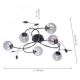 Paul Neuhaus 6737-18 - LED Felületre szerelhető csillár WIDOW 6xG9/3W/230V