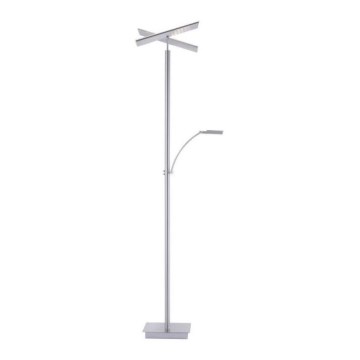 Paul Neuhaus 687-55 - LED fényerőszabályozható állólámpa ARTUR 2xLED/27W + LED/6W