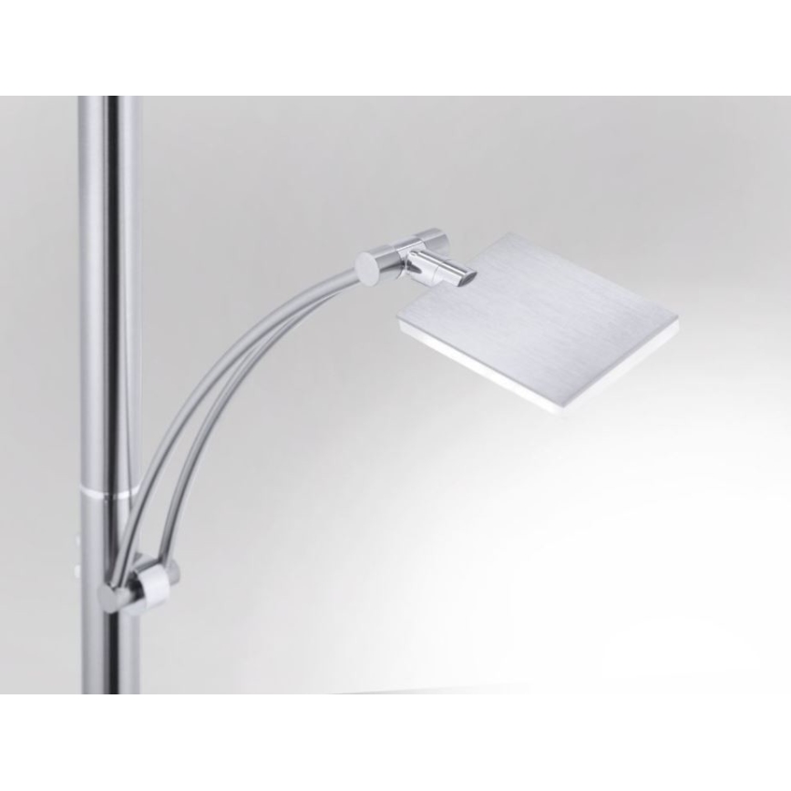 Paul Neuhaus 687-55 - LED fényerőszabályozható állólámpa ARTUR 2xLED/27W + LED/6W