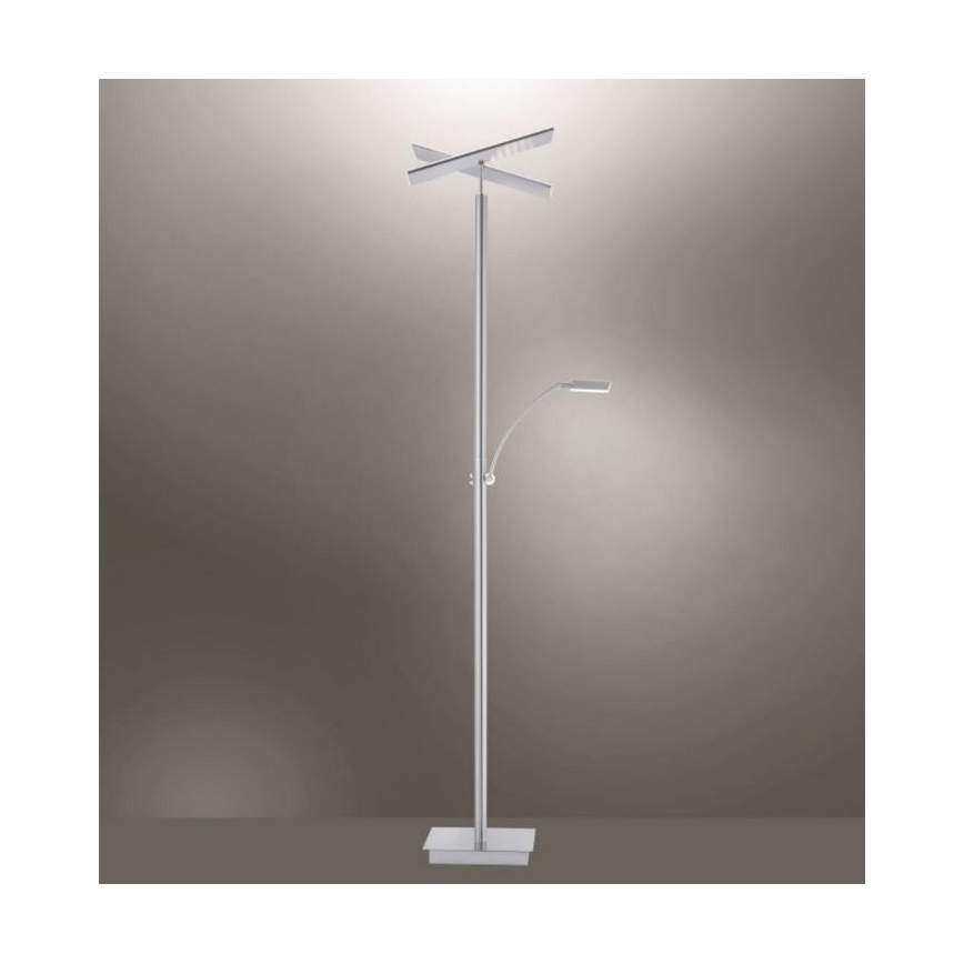 Paul Neuhaus 687-55 - LED fényerőszabályozható állólámpa ARTUR 2xLED/27W + LED/6W