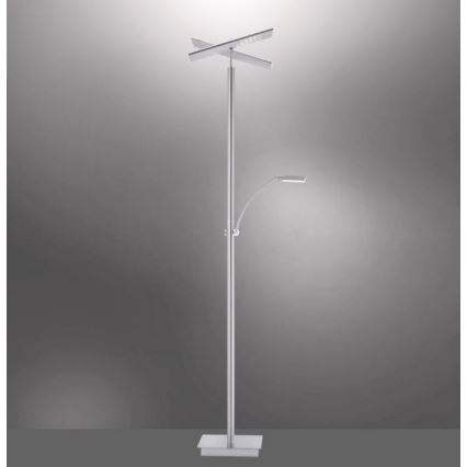Paul Neuhaus 687-55 - LED fényerőszabályozható állólámpa ARTUR 2xLED/27W + LED/6W