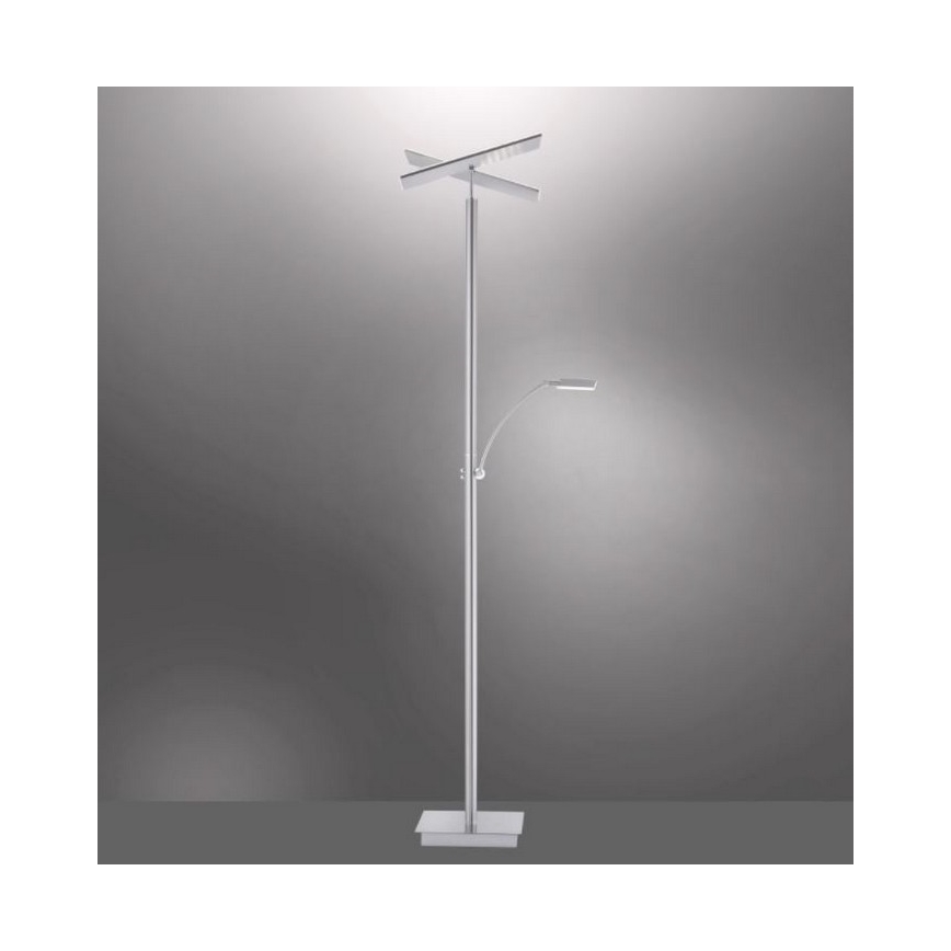Paul Neuhaus 687-55 - LED fényerőszabályozható állólámpa ARTUR 2xLED/27W + LED/6W