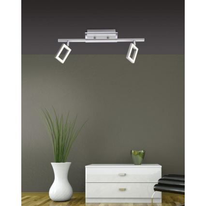 Paul Neuhaus 6958-55 - LED Spotlámpa INIGO 2xLED/4,2W/230V