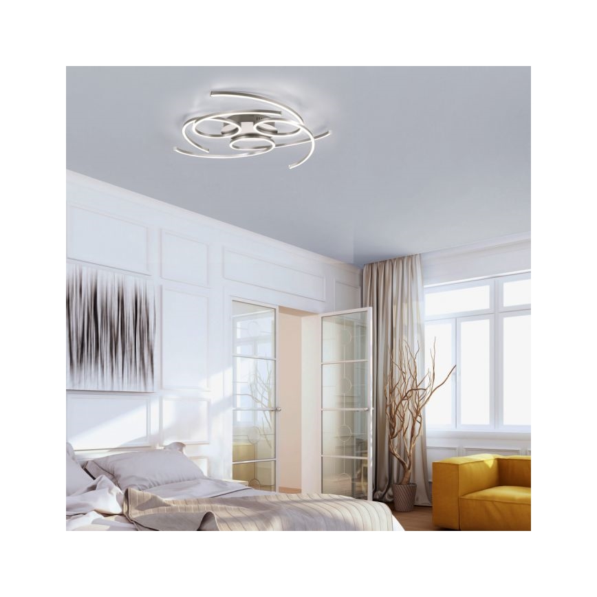 Paul Neuhaus 8165-55 - LED Szabályozható mennyezeti lámpa DANILO 3xLED/12W/230V