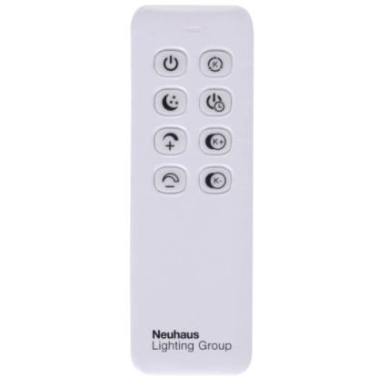 Paul Neuhaus 819-55 - LED Dimmelhető állólámpa INIGO 2xLED/20W/230V + távirányító