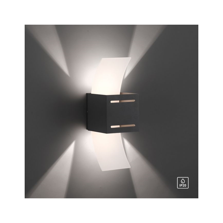 Paul Neuhaus 9007-13 - Fali lámpa ORMA 1xG9/40W/230V fekete