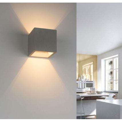 Paul Neuhaus 9069-22 - Fali lámpa ETON 1xG9/25W/230V beton