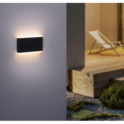 Paul Neuhaus 9483-13 - LED Kültéri fali lámpa ELSA 2xLED/5,4W/230V IP65