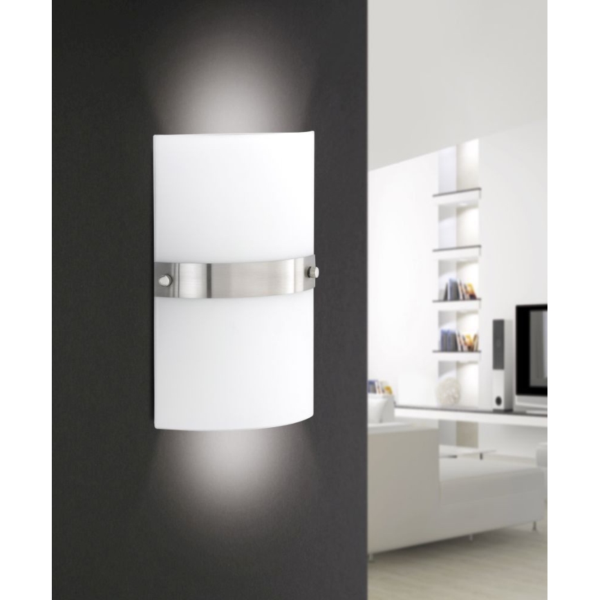 Paul Neuhaus 9846-55 - Fali lámpa SQUARE 2xE14/40W/230V