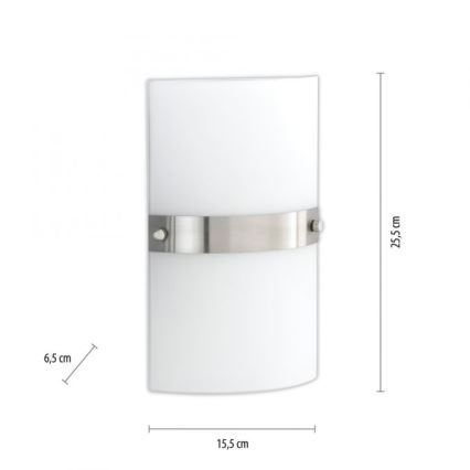 Paul Neuhaus 9846-55 - Fali lámpa SQUARE 2xE14/40W/230V