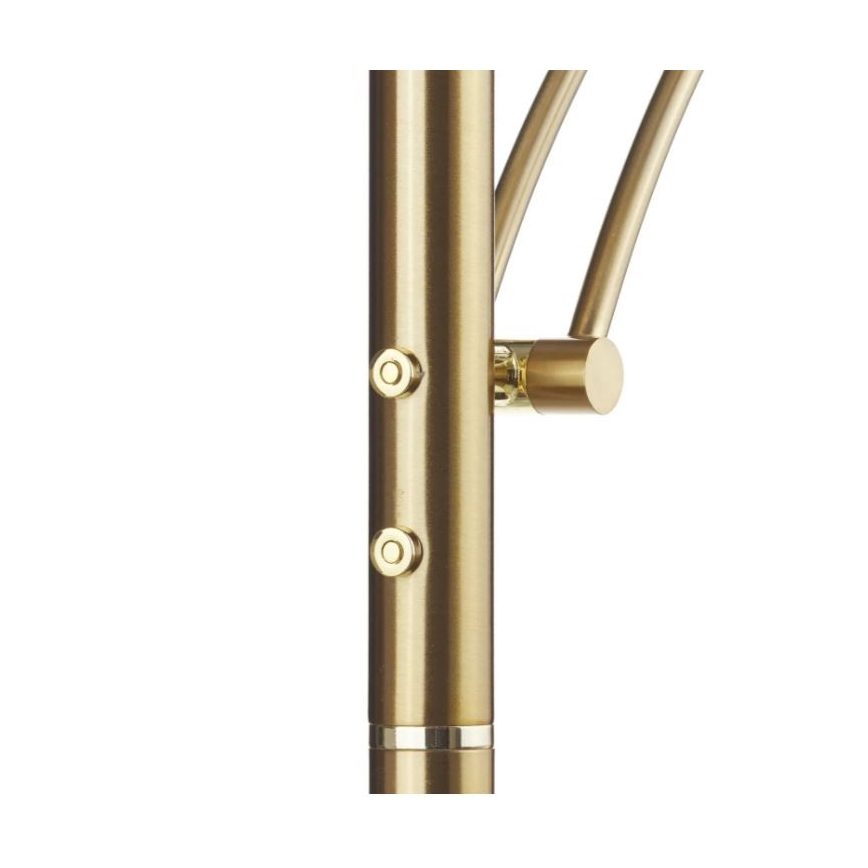 Paul Neuhaus - 655-60 - LED Dimmelhető állólámpa ALFRED 1xLED/28W/230V+1xLED/4W/230V sárgaréz