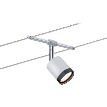 Paulmann 3981 - SZETT 5xLED/4W Komplett kábelrendszer TUBE 230V matt króm/fekete