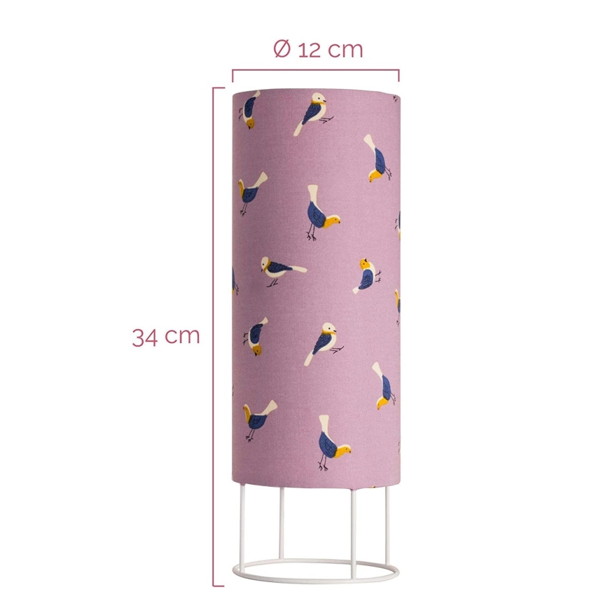 Paulmann 48044 - 1xE14/20W Gyermek asztali lámpa CUTE BIRD 230V