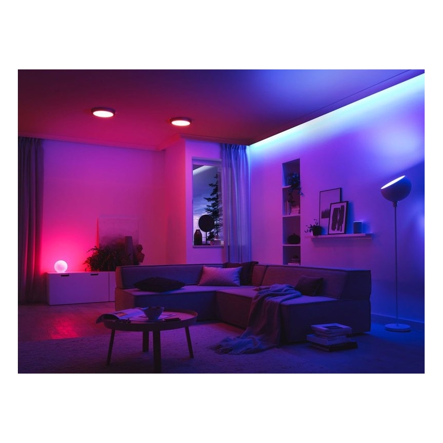 Paulmann 50008 - LED/10,5W Dimmelhető mennyezeti lámpa NOX SMART HOME 230V 2700-6500K