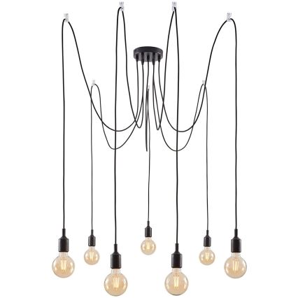 Paulmann 50390 - Csillár zsinóron NEORDIC 7xE27/20W/230V pók