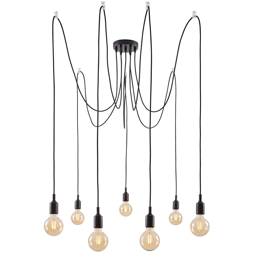 Paulmann 50390 - Csillár zsinóron NEORDIC 7xE27/20W/230V pók