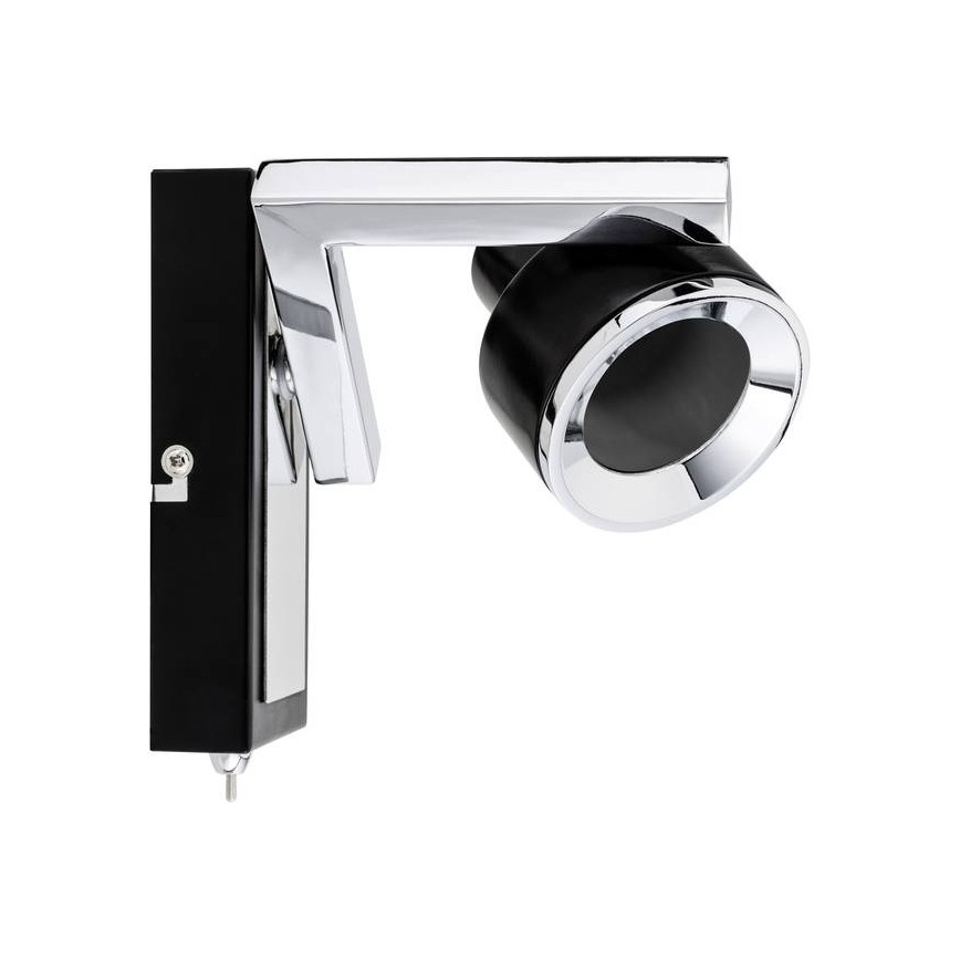 Paulmann 66670 - 1xGU10/10W Fali spotlámpa TURN 230V fekete