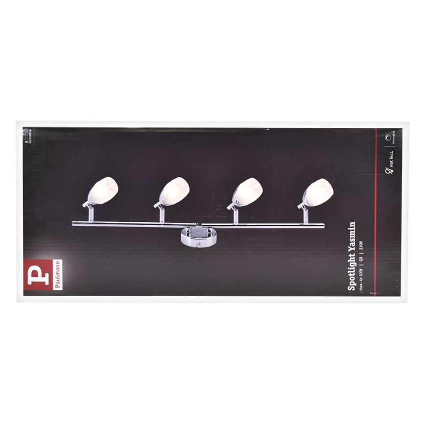 Paulmann 66692 - Spotlámpa YASMIN 4xG9/10W/230V