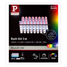 Paulmann 70628 - LED RGB/36W Dimmelhető szalag MAXLED 3m 230V + távirányító