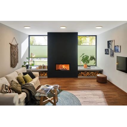 Paulmann 70642 - LED/12,5W Mennyezeti lámpa LUNAR 230V átm. 22,5 cm fehér