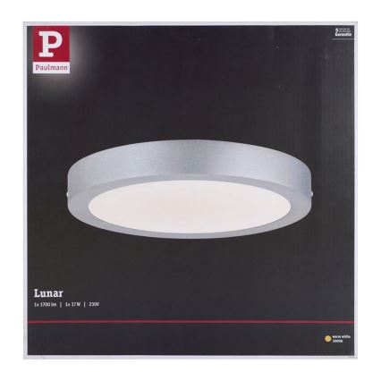 Paulmann 70655 - LED/17W Mennyezeti lámpa LUNAR 230V