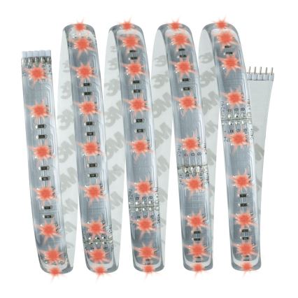 Paulmann 70674 - LED RGB/22W Dimmelhető szalag MAXLED 1,5 m 230V + távirányítás