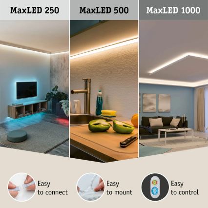 Paulmann 70683 - MAXLED 24V LED szalagokhoz fényerőszabályzó + távirányító