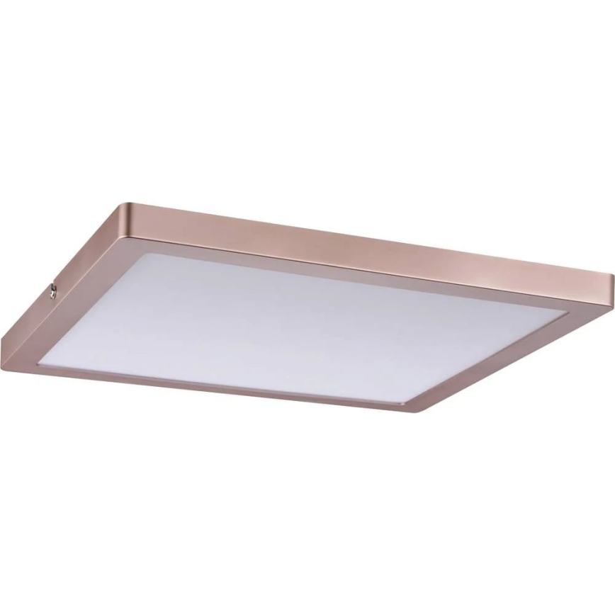 Paulmann 70873 - LED/24W Dimmelhető panel ATRIA 230V 2700K 30x30 cm Rózsaarany