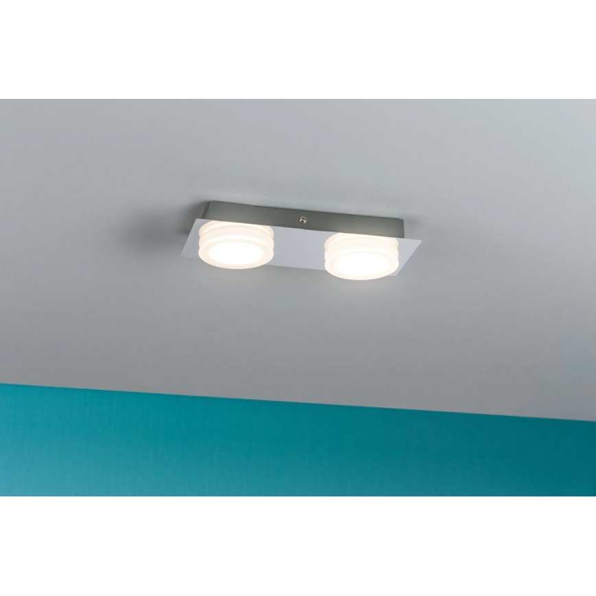 Paulmann 70883 - 2xLED/4,7W IP23 Fürdőszobai fali lámpatest DORADUS 230V