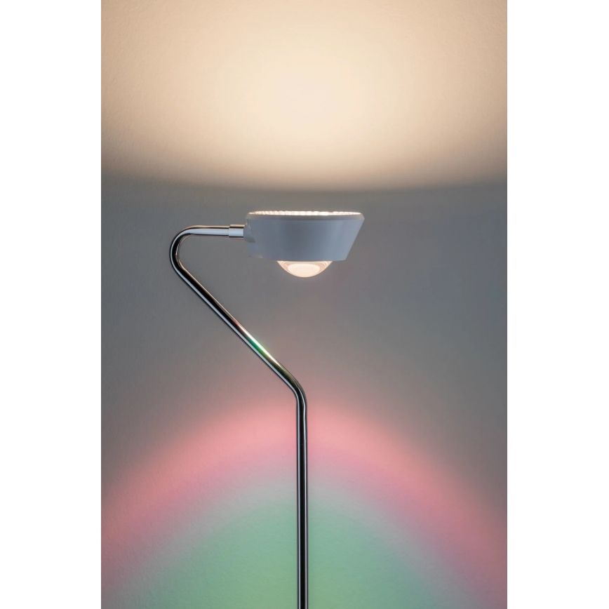 Paulmann 70920 - LED/7,5W dimmelhető állólámpa RAMOS 230V fehér/fényes króm
