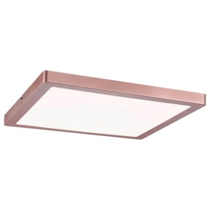 Paulmann 70941 - LED/20W Mennyezeti panel ATRIA 230V 4000K 30x30 cm Rózsaarany