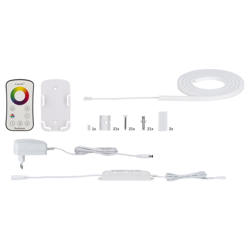 Paulmann 70965 - LED-RGB/13,5W IP67 Kültéri dimmelhető szalag FLOW 1,5m 230/24V